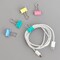 Wrapables Multicolor Binder Clips for Office, Paper Clamps, Paper Clips